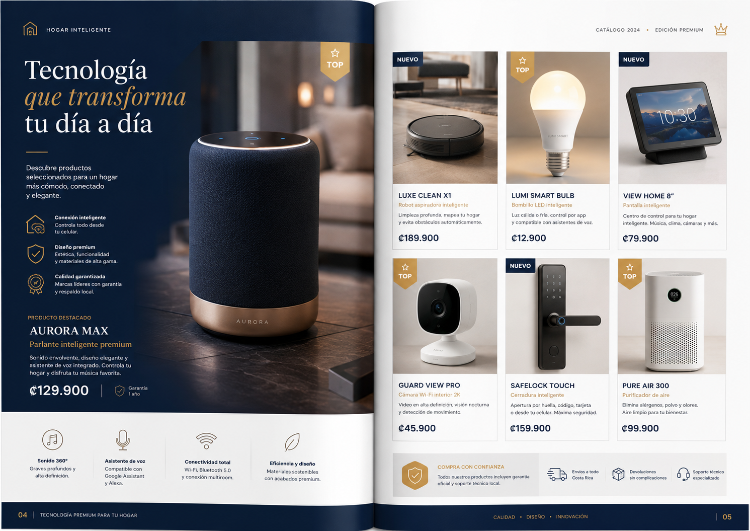 Catálogo premium
